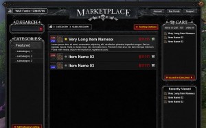 Warhammer Online - Marketplace (concept)