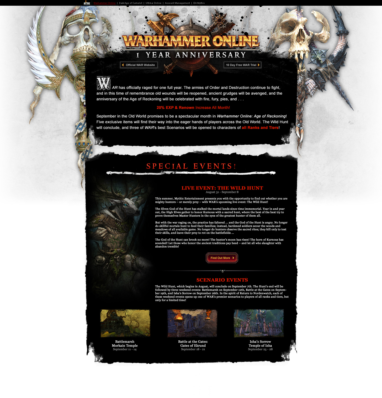 Warhammer Online - 1 Year Anniversary