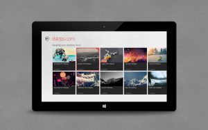 dsktps - Windows Application Mockup