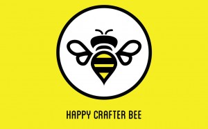 Happy Crafter Bee Logo