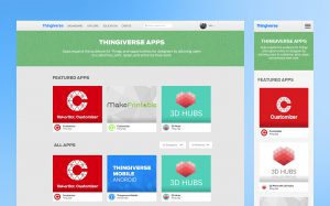 MakerBot Thingiverse: Thing Apps