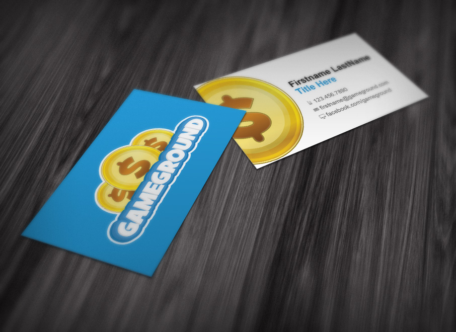 GameGround - Business Card Concepts