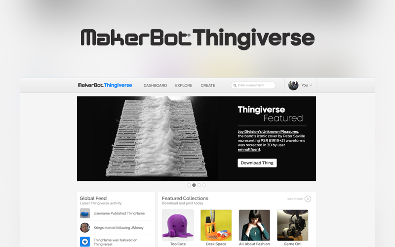 Case Study: MakerBot Thingiverse